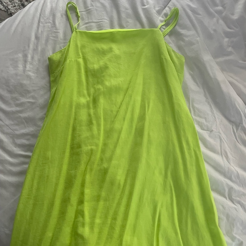 Neon Yellow Dress